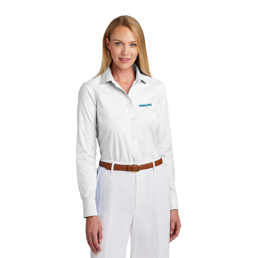 Brooks Brothers Women's Wrinkle-Free Stretch Pinpoint Shirt